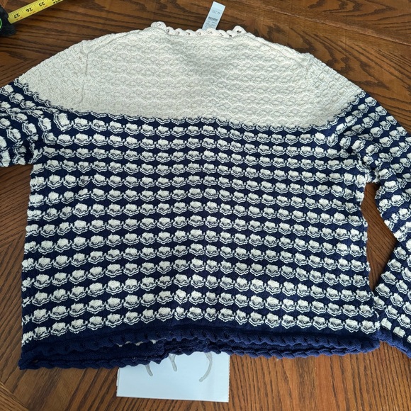 NWT J.Crew Textured crochet lady jacket - Picture 6 of 13